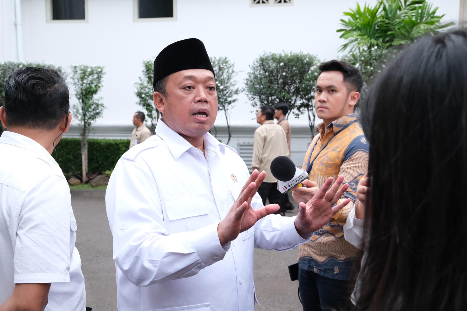 Menteri ATR/BPN Nusron Wahid menjelaskan soal Status HGB perairan Sidoarjo