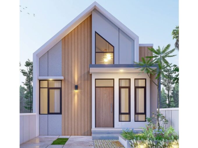 Ilustrasi Rumah Modern Minimalis