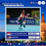 Thailand Masters 2025: Ubed Tembus Babak Utama Turnamen BWF Super 300