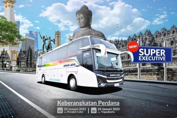 Bus Sinar Jaya buka rute baru