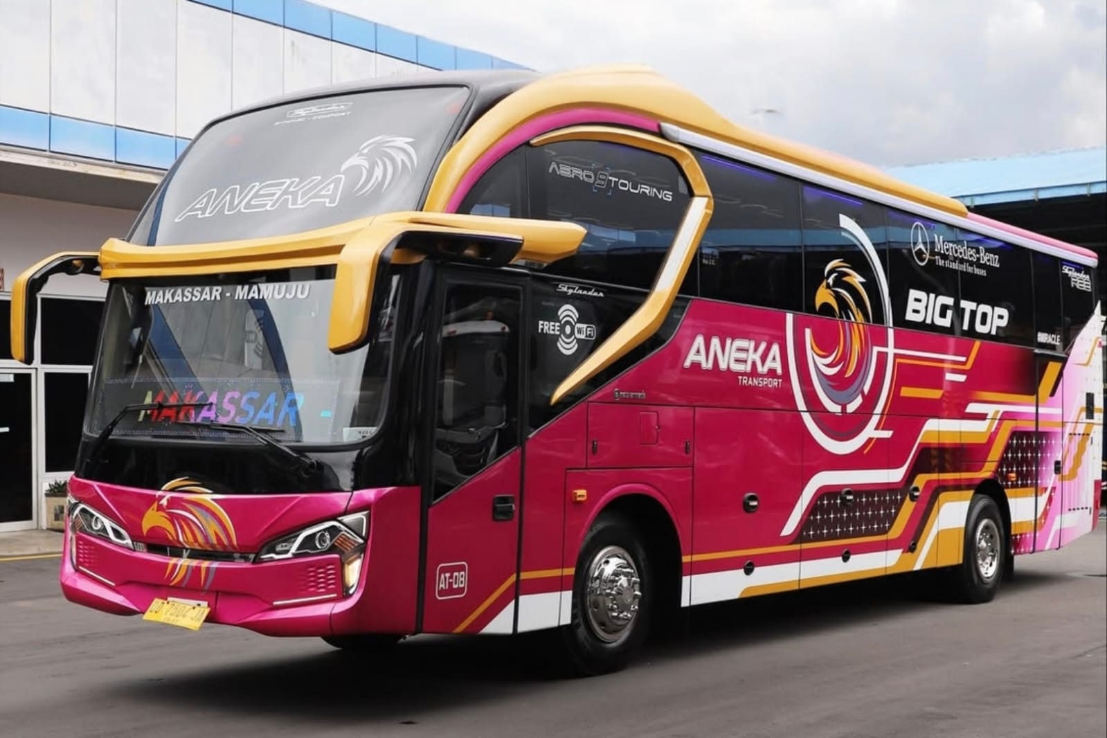 Aneka Transport Rilis Unit Bus Baru