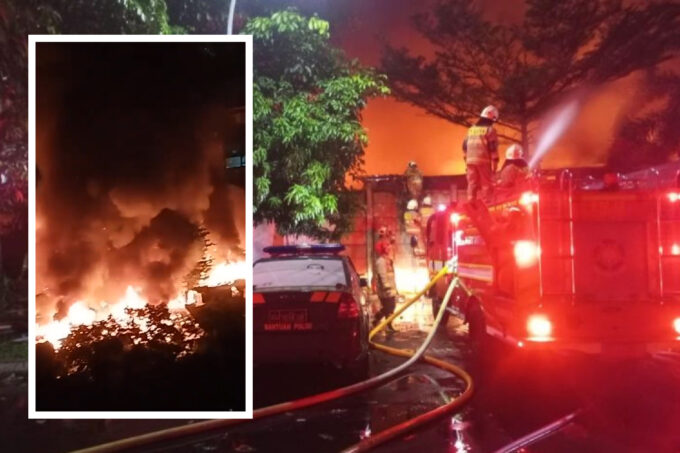 Kebakaran di Kemayoran Hanguskan 543 Bangunan