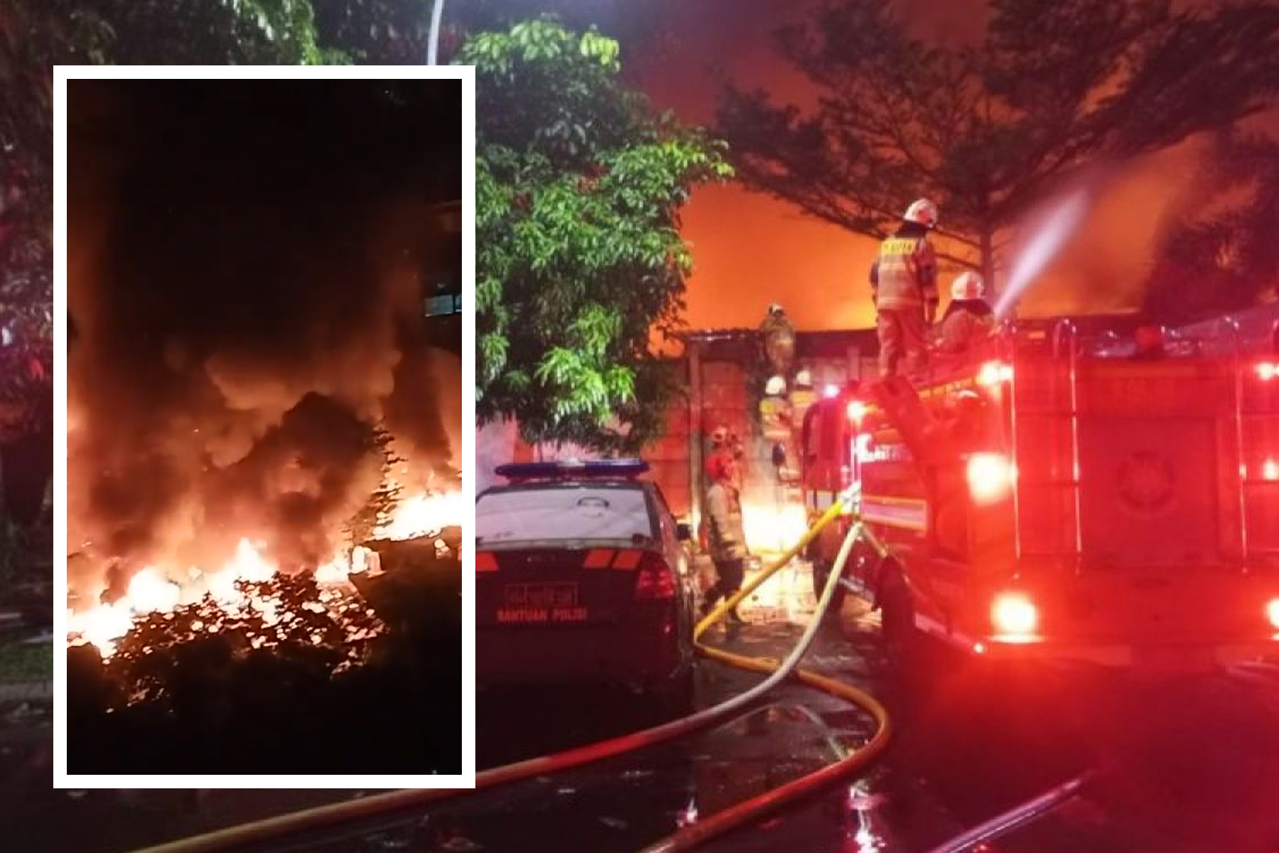 Kebakaran di Kemayoran Hanguskan 543 Bangunan