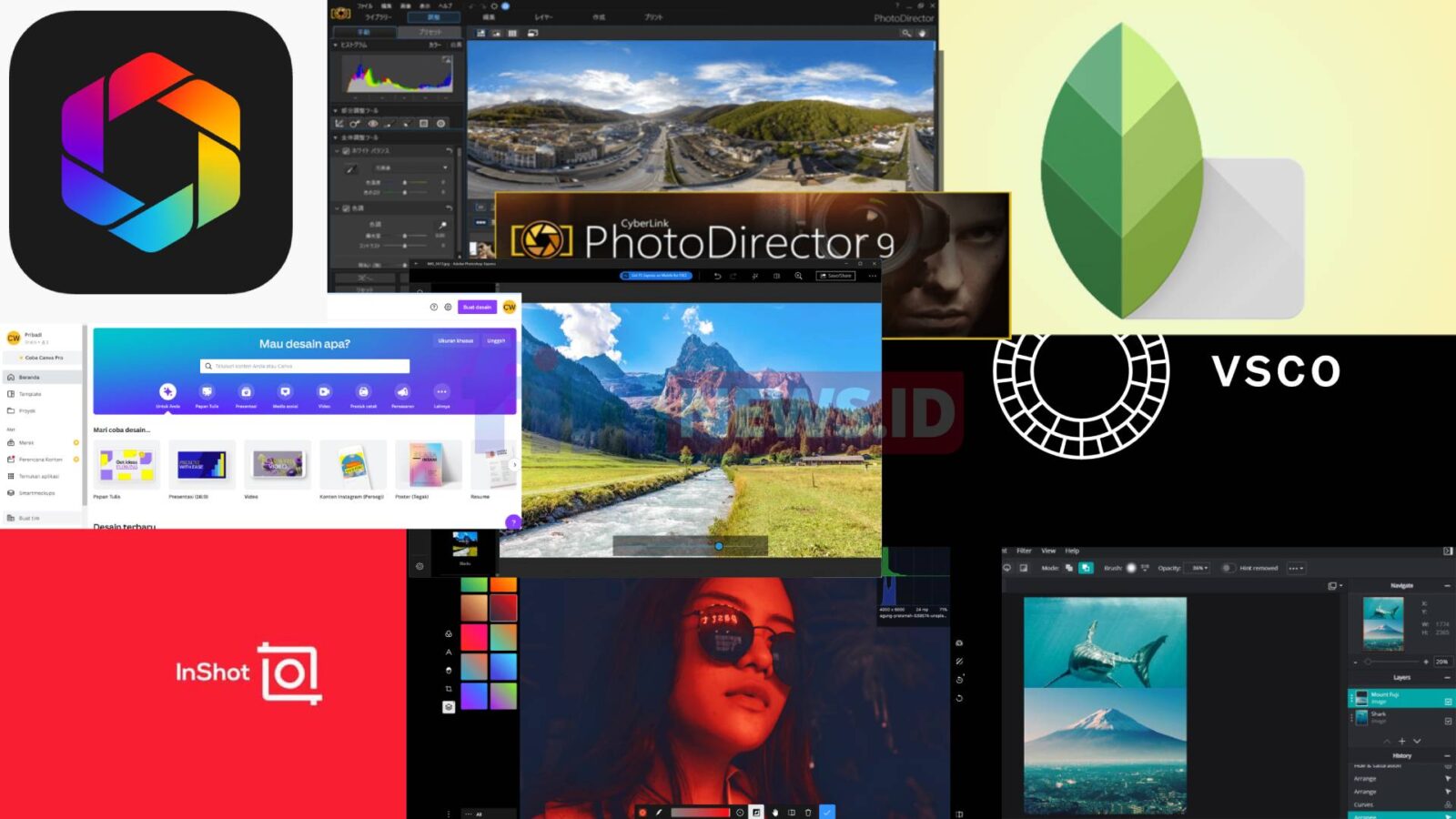 10 Rekomendasi Aplikasi Edit Foto