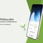 OPPO Enco Air4 menawarkan ANC 32 dB, driver 12,4 mm, dan baterai hingga 43 jam