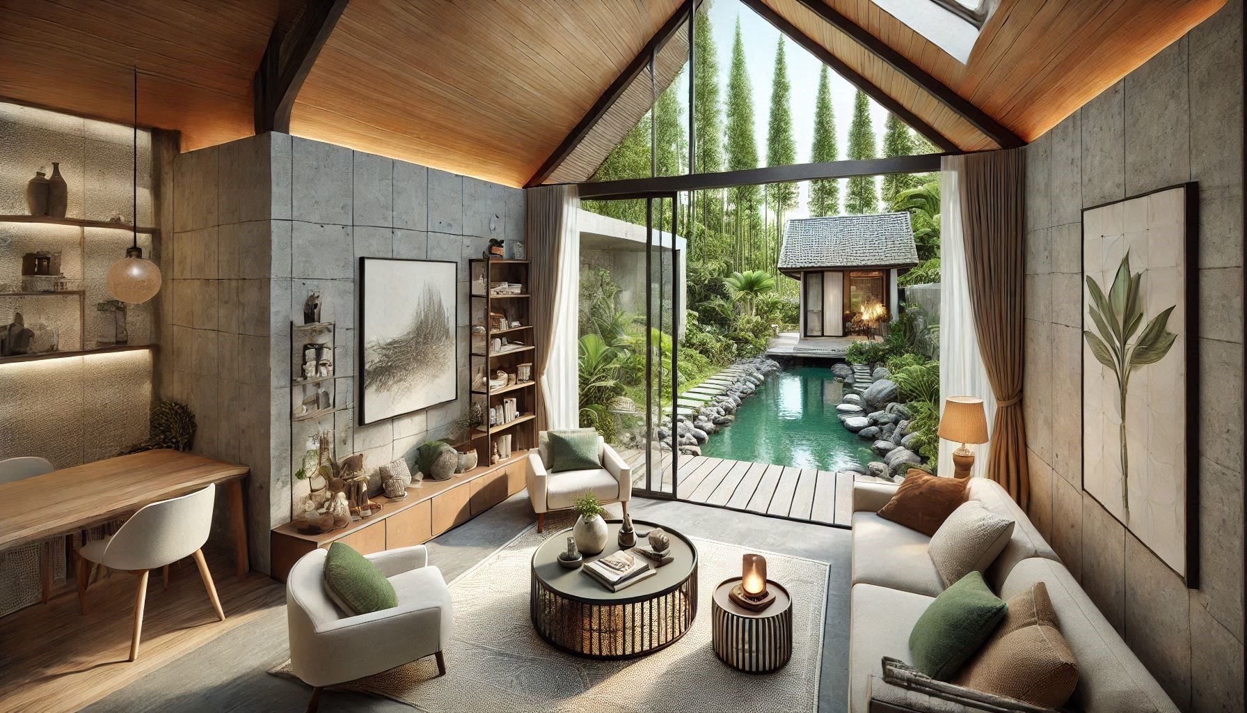 Rumah Nature-Inspired