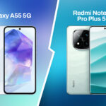 Perbandingan Samsung Galaxy A55 5G vs Xiaomi Redmi Note 14 Pro Plus 5G