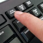 screenshot di laptop