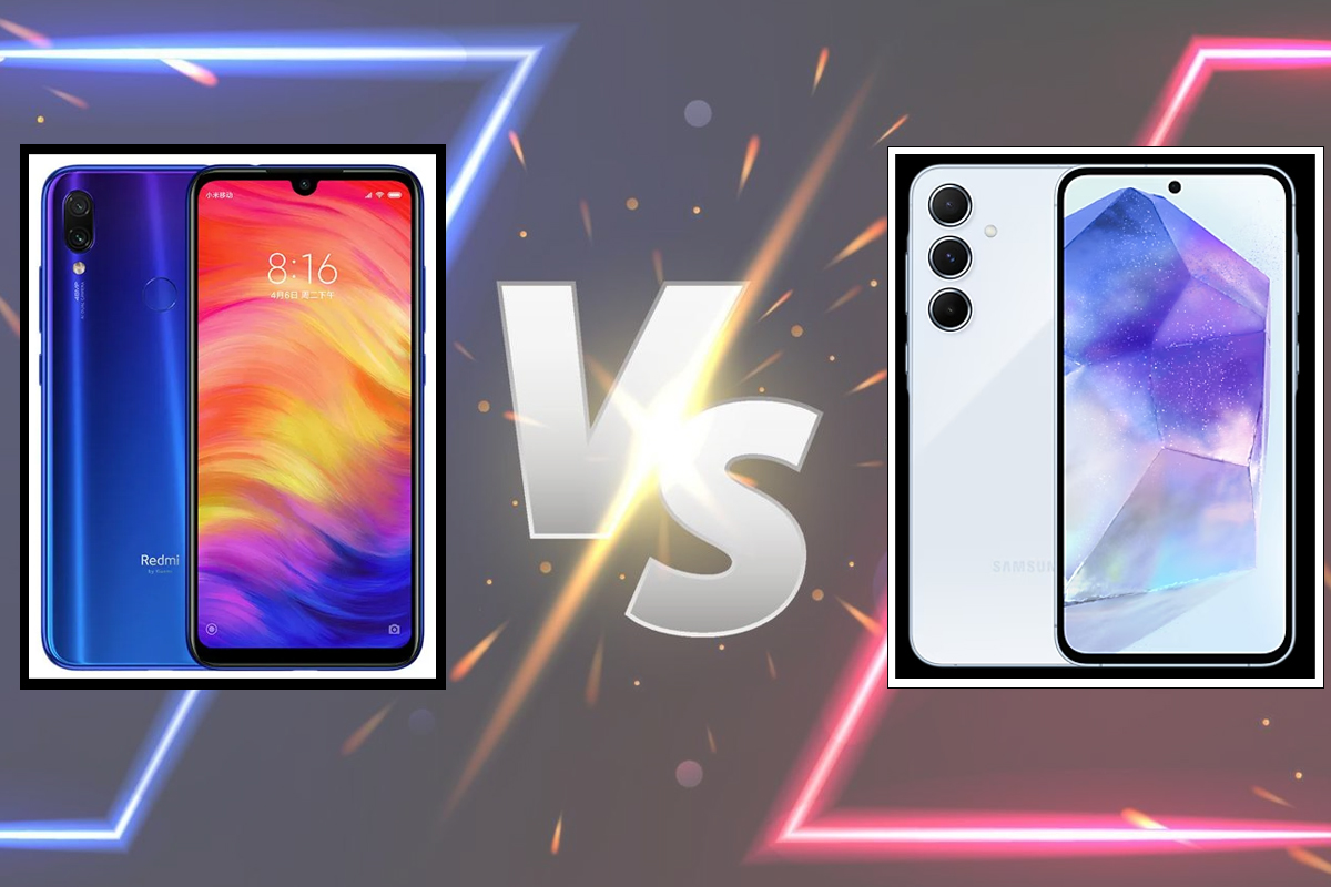 Xiaomi note 7 vs Samsung a55