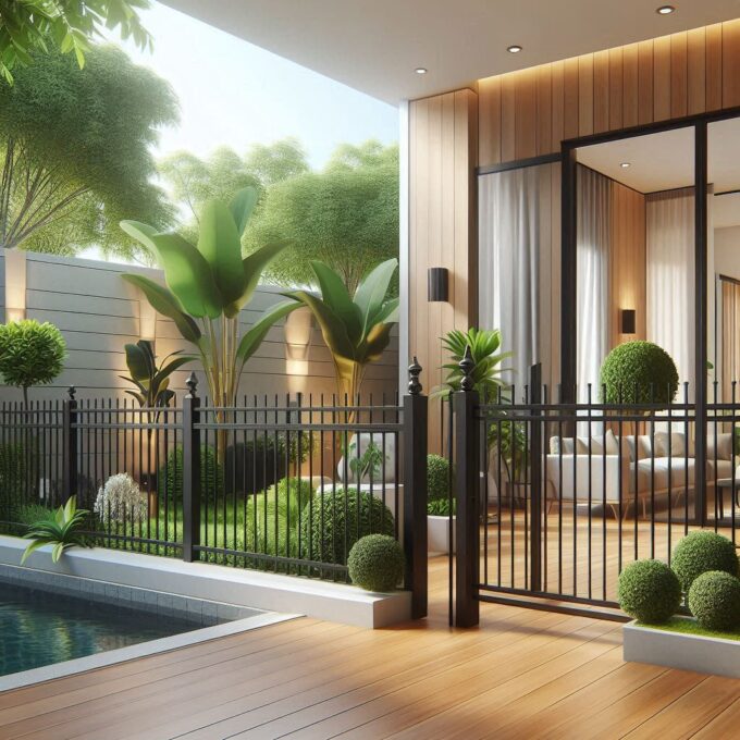 Contoh model pagar minimalis terbaru yang bikin tampilan rumah lebih modern dan elegan