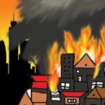 Ilustrasi - kebakaran di Kementerian ATR BPN Jakarta (Antaranews)