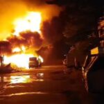Kebakaran Gudang Dishub Kabupaten Bekasi