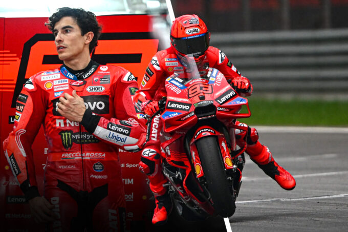 Marc Marquez Catat Kecelakaan Perdana sebagai Pembalap Ducati Pabrikan