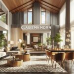Desain rumah modern klasik menggabungkan kemewahan tradisional dan sentuhan kontemporer, menciptakan hunian elegan, nyaman, dan fungsional