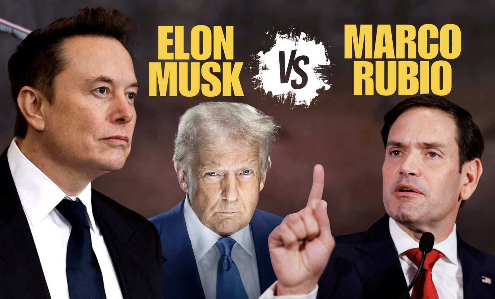 Elon Musk vs Marco Rubio--