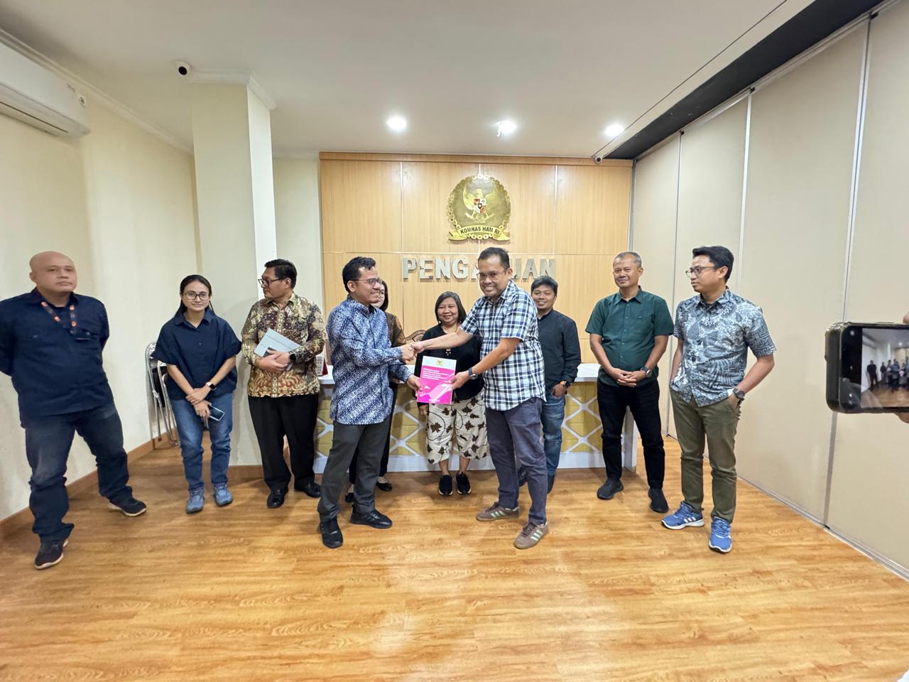 Komite Keselamatan Jurnalis Laporkan Teror terhadap Tempo ke Komnas HAM