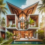 Temukan inspirasi rumah tropis modern yang sejuk, estetik, dan fungsional dengan desain minimalis, industrial, hingga elemen alami seperti kayu dan tanaman.