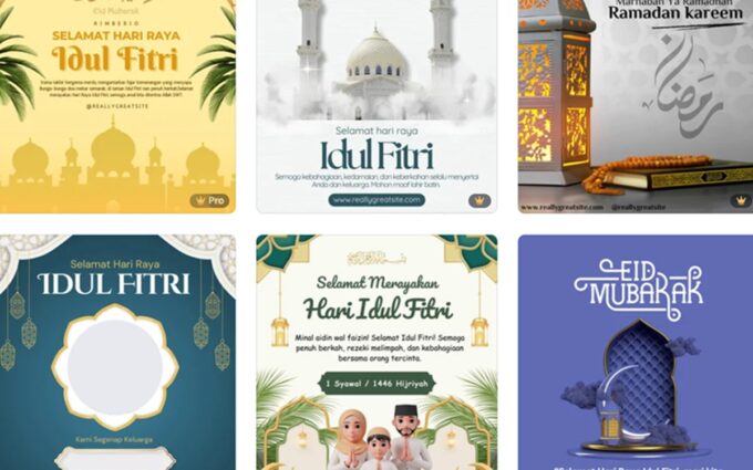 Link Twibbon Islami Sambut Idul Fitri 2025