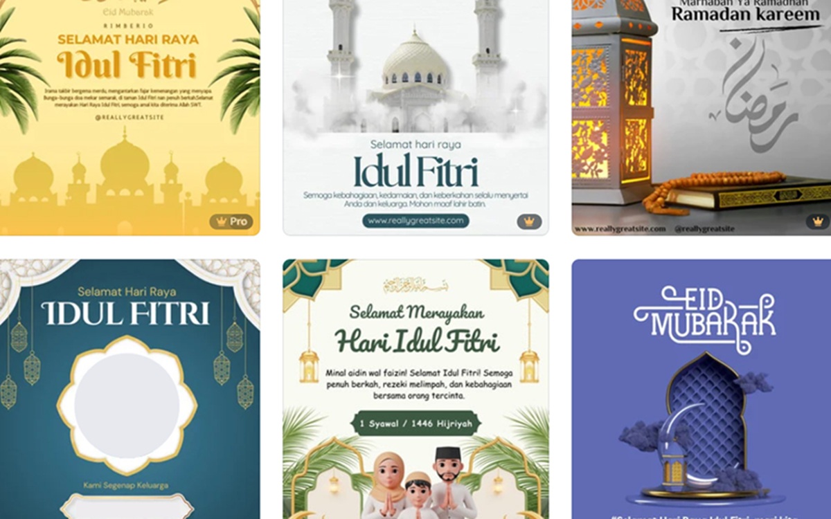 Link Twibbon Islami Sambut Idul Fitri 2025