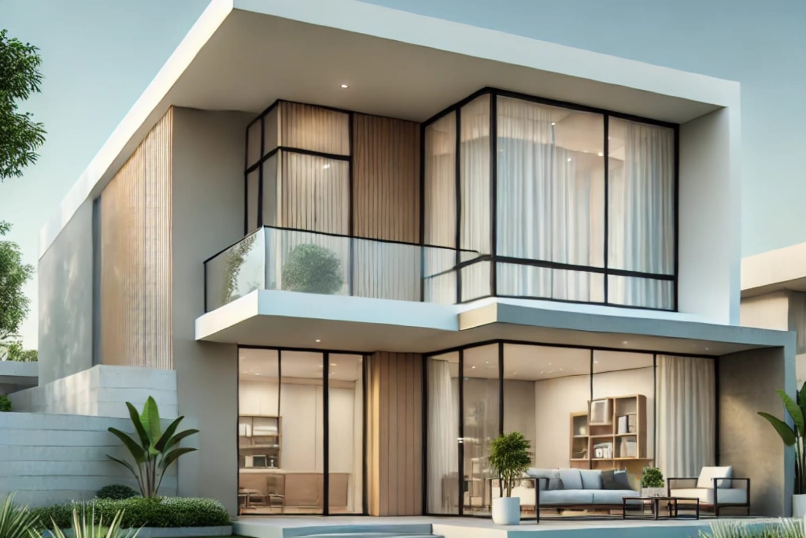 Foto ilustrasi rumah minimalis