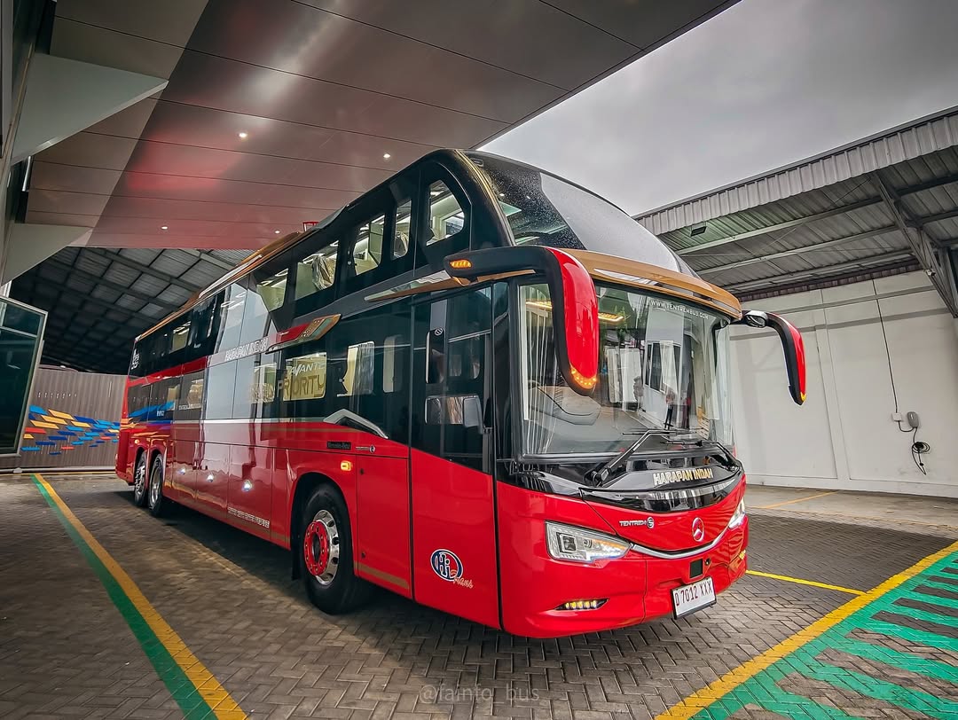 Bus baru PO Harapan Indah