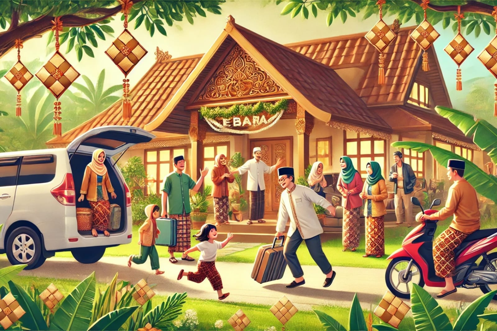 Foto ilustrasi mudik lebaran