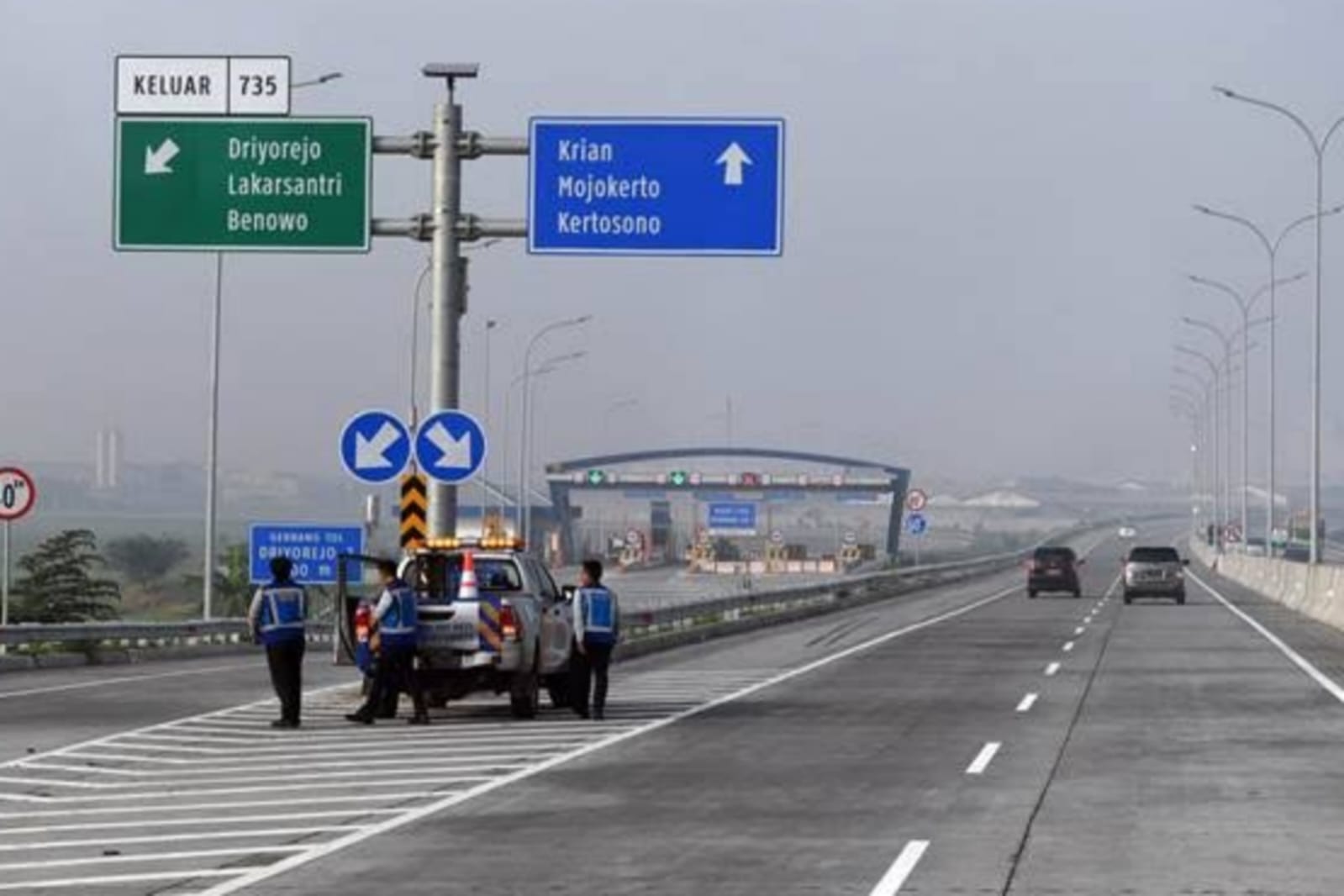 Foto ilustrasi jalur mudik Jawa Timur