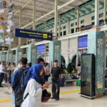 Situasi terkini Stasiun Pasar Senen Jakarta