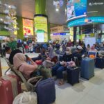 Situasi terkini stasiun Gambir Jakarta