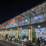 Foto situasi terkini Stasiun Pasar Senen Jakarta