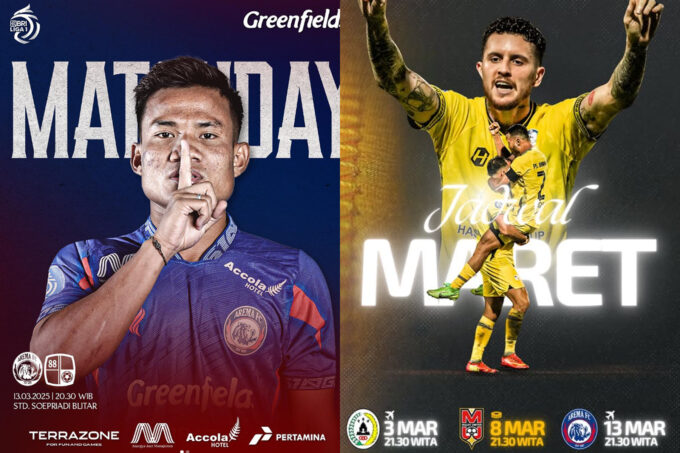 Jadwal Liga 1 2025: Arema vs Barito Putera Jadi Penutup Pekan ke-27