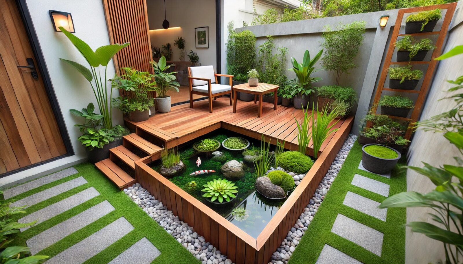 Kolam Ikan Minimalis