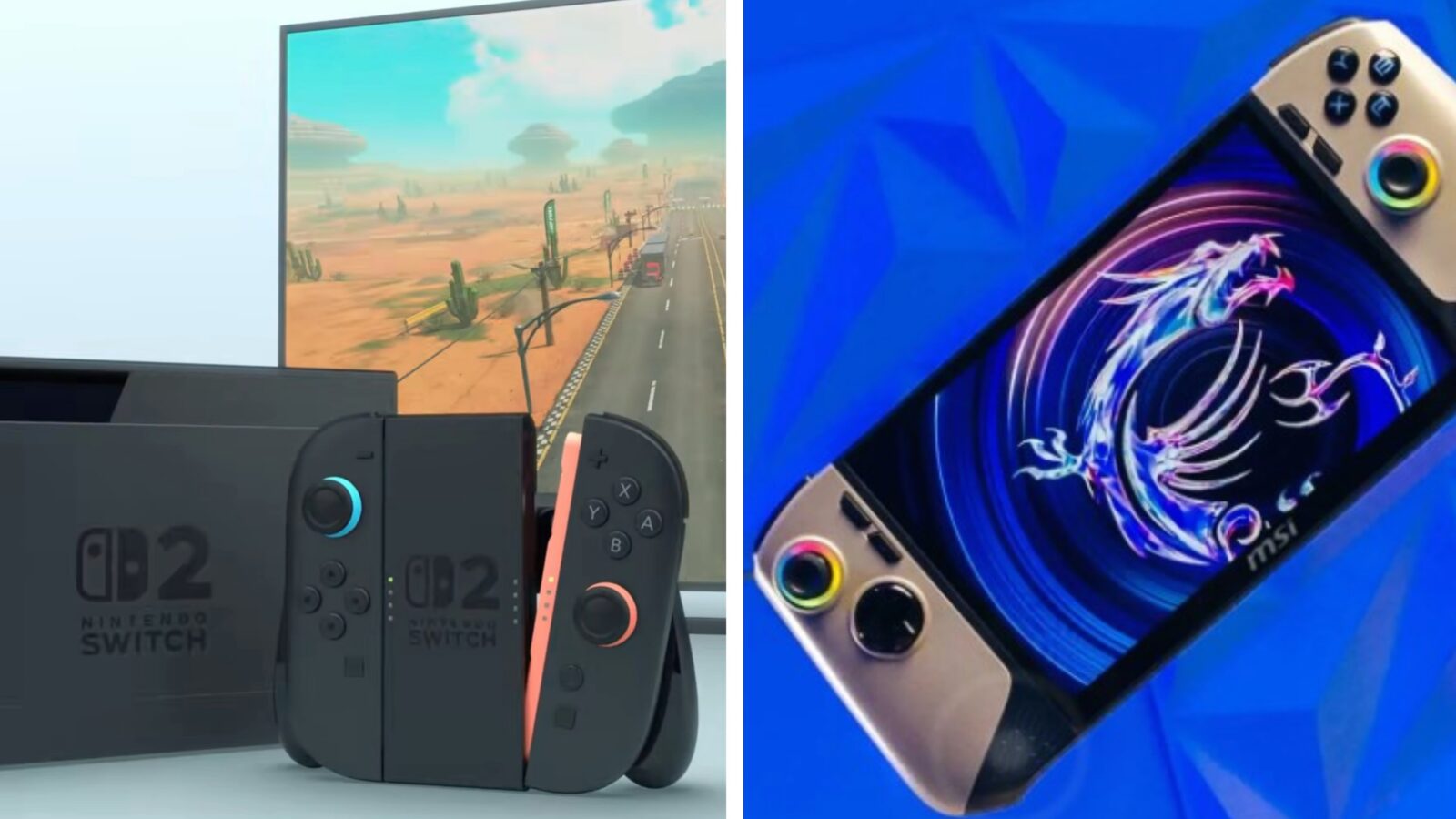 Mending Beli Nintendo Switch 2 atau MSI Claw 8 AI+ A2VM