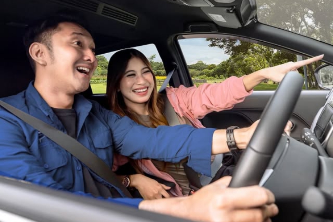 Foto ilustrasi keluarga mudik Daihatsu