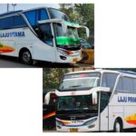 Foto bus Laju Utama dan Laju Prima