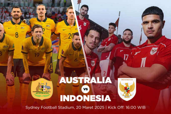 Prediksi Indonesia vs Australia di Kualifikasi Piala Dunia 2026