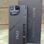 Tampilan ponsel gaming ASUS ROG Phone 9 FE. (ANTARA/Farhan Arda Nugraha)