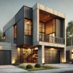 Rumah Minimalis Industrial Modern