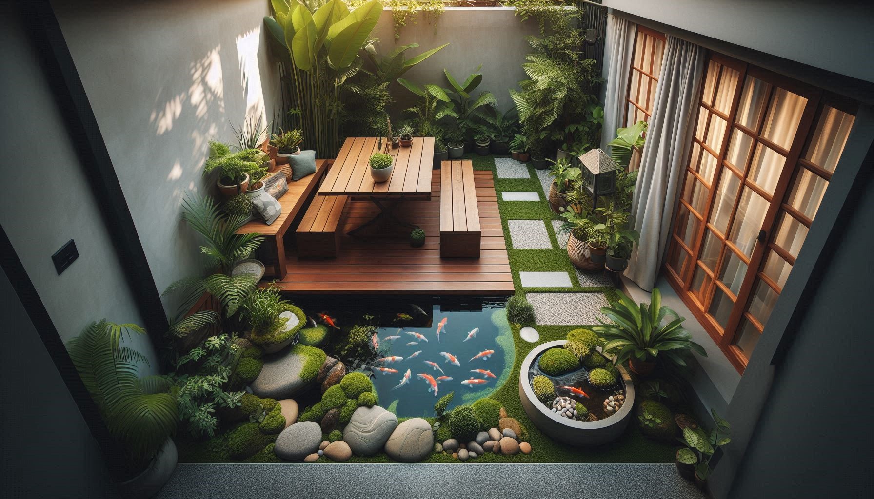 Taman Belakang Rumah Kecil