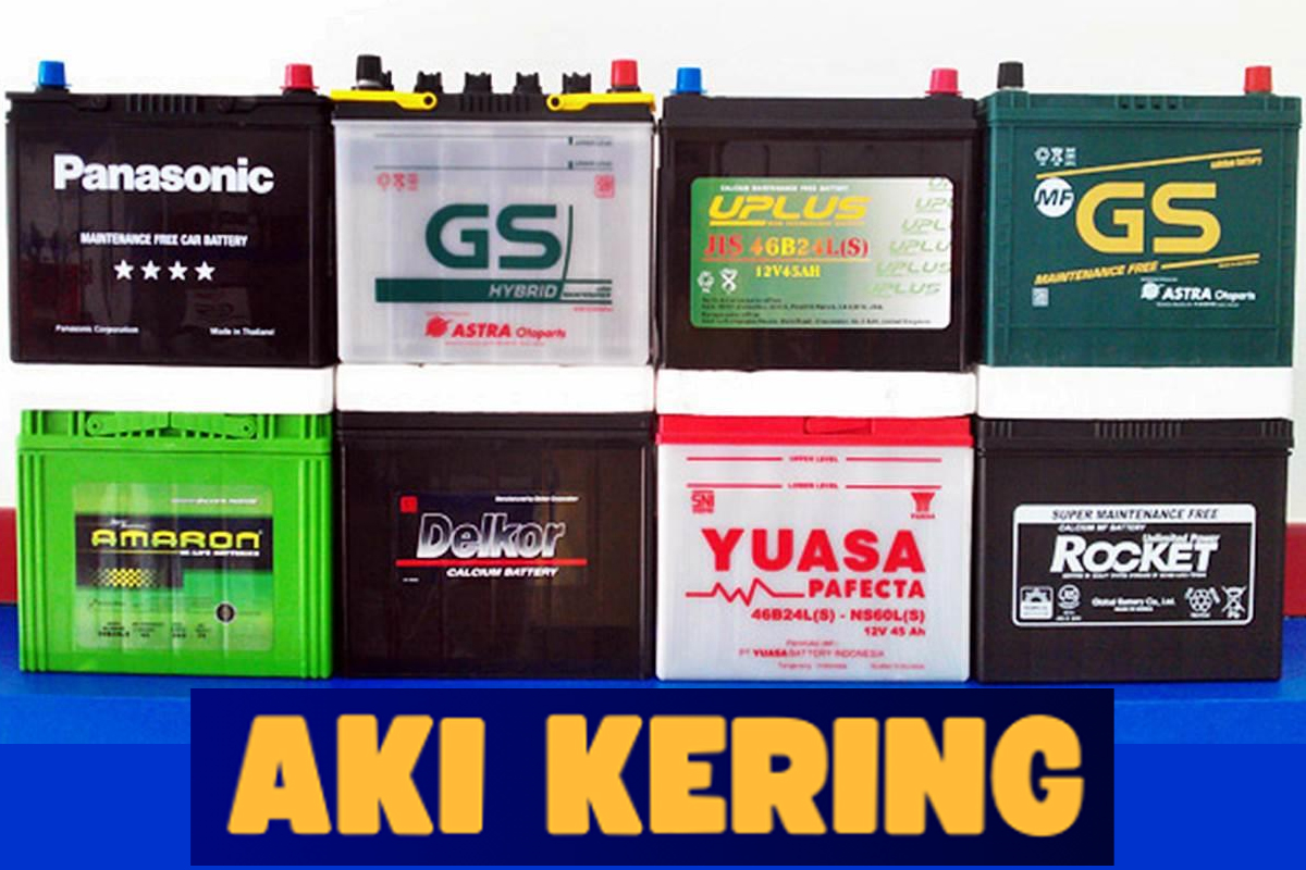 Rekomendasi Aki Kering Mobil