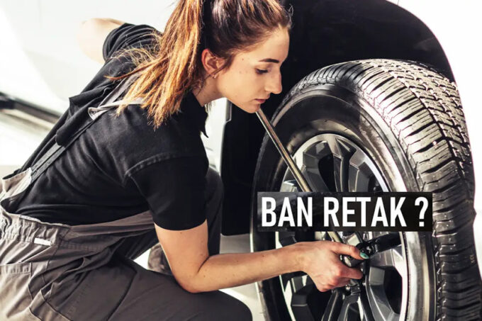 Ban Mobil Retak