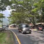 Tanjakan Gentong, Jalan Raya Lingkar Gentong, Kecamatan Kadipaten, Tasikmalaya, Jawa Barat, jadi alternatif melepas lelah pemudik yang melintasi Jalur Pantai Selatan, dari Jakarta menuju Yogyakarta, Purwokerto dan Cilacap.