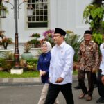 Menteri Sosial Saifullah Yusuf atau Gus Ipul di Istana Negara, Jakarta, Senin (24/3/2025).
