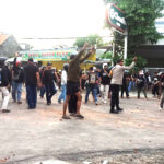 Bentrokan Massa Perguruan Silat di Magetan