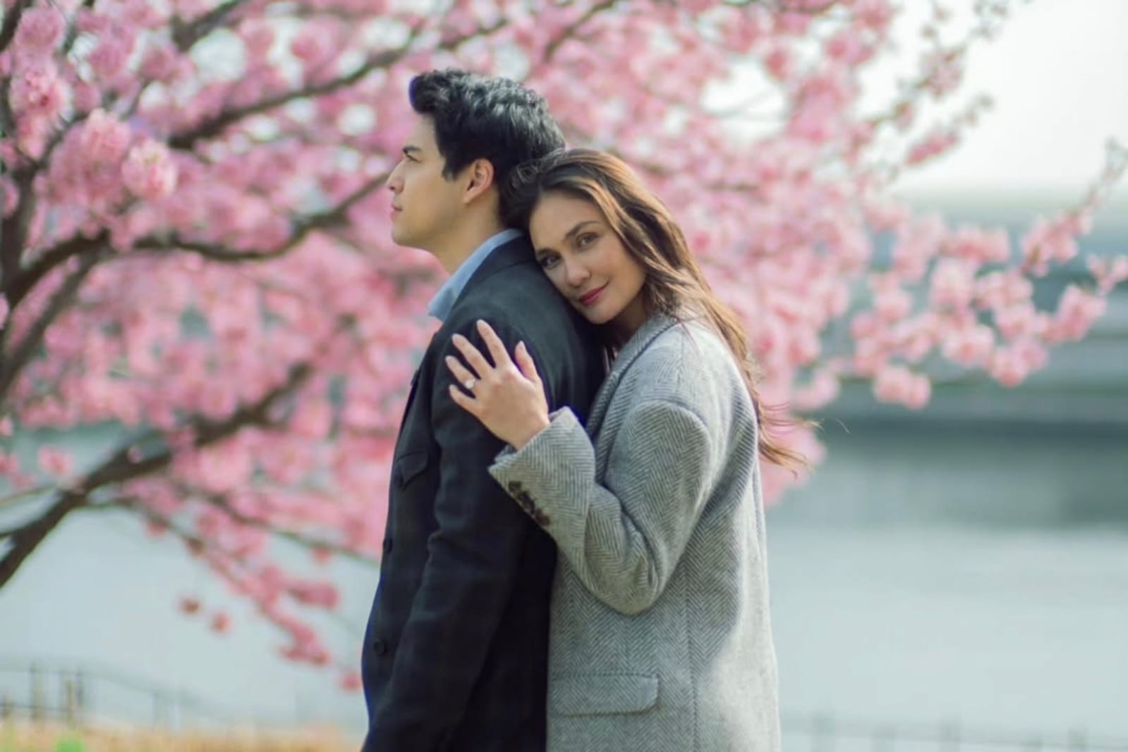 Foto Maxime dan Luna Maya