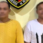 Foto kedua pria yang mengamuk di Pasar Baru Kota Bekasi