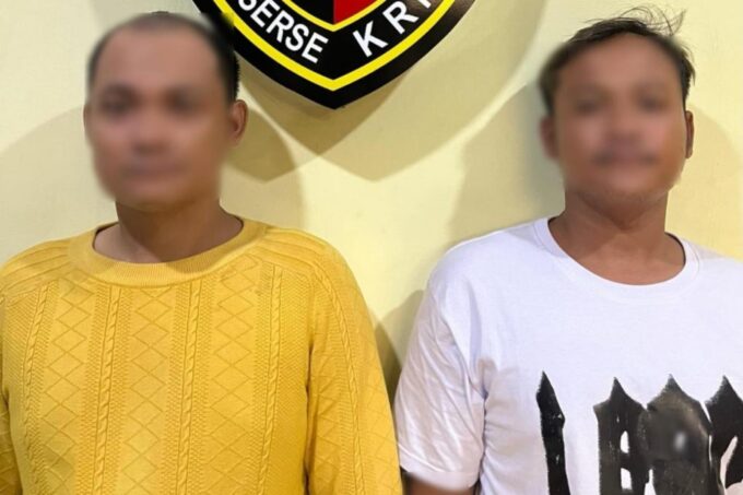 Foto kedua pria yang mengamuk di Pasar Baru Kota Bekasi