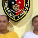 Foto kedua pria yang mengamuk di Pasar Baru Kota Bekasi