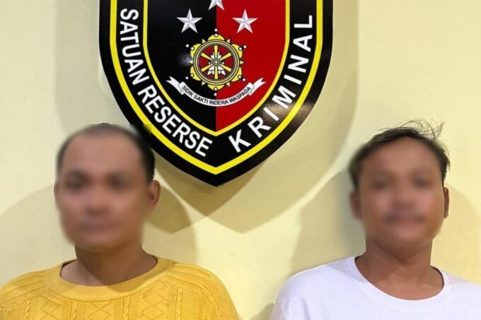 Foto kedua pria yang mengamuk di Pasar Baru Kota Bekasi