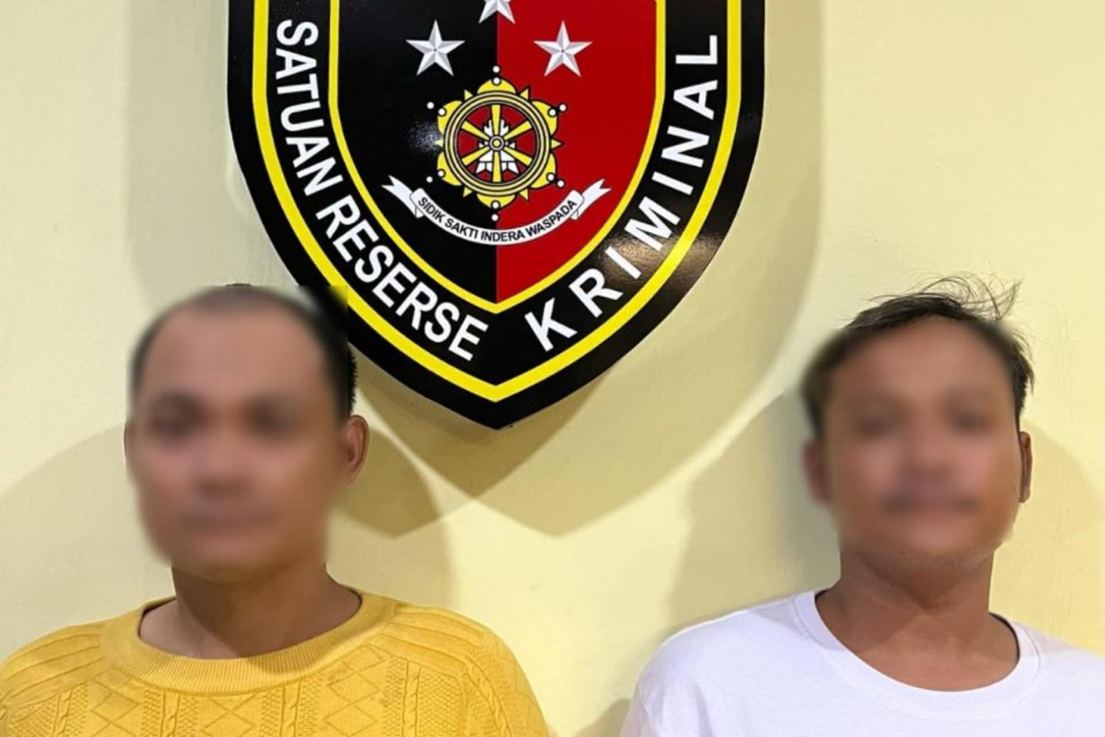 Foto kedua pria yang mengamuk di Pasar Baru Kota Bekasi